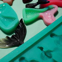 Load image into Gallery viewer, Premium 140.8Oz Silicone Mold Kit with 9 Colors - Fast Mixing &amp; Curing Solution
