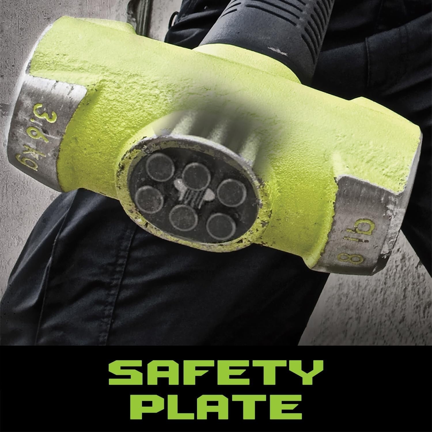 B.A.S.H 12" Soft Face Sledge Hammer - Durable 4 lb Head with Ergonomic Grip