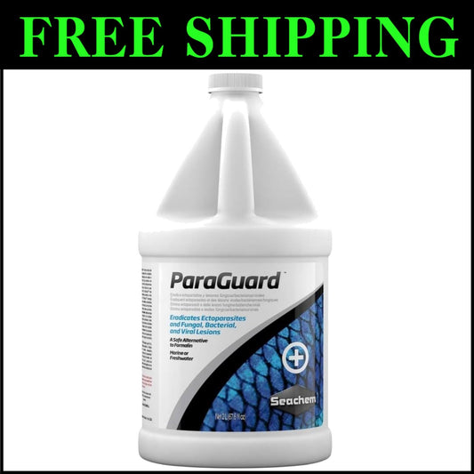 Reliable Fish Care Solution - ParaGuard 2 L Active Liquid for Healthy Aquariums