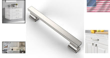 Load image into Gallery viewer, Stylish 20 Pack Brushed Satin Nickel Kitchen Drawer Pulls - Easy Installation