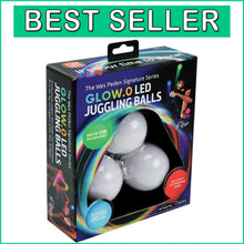 Load image into Gallery viewer, LED Juggling Glow Balls Set - Rechargeable, Professional Size, 20 Color Options