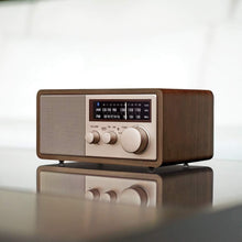 Load image into Gallery viewer, Compact Bluetooth and AM/FM Radio with Rose Gold Details - 45th Anniversary