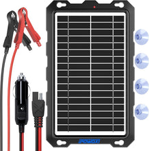Load image into Gallery viewer, Eco-Friendly 9W Waterproof Solar Charger for 12V Power Systems - Easy Install