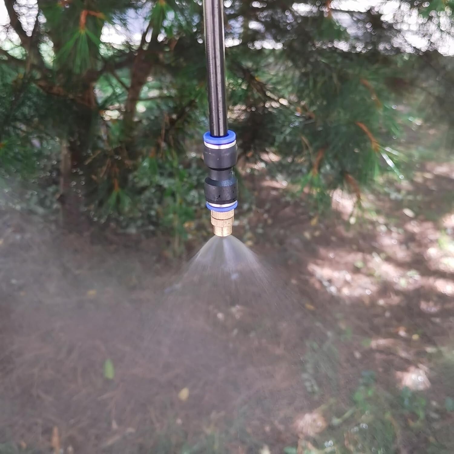 Efficient 82FT Atomizing Irrigation System with Easy Setup & Adjustable Nozzles
