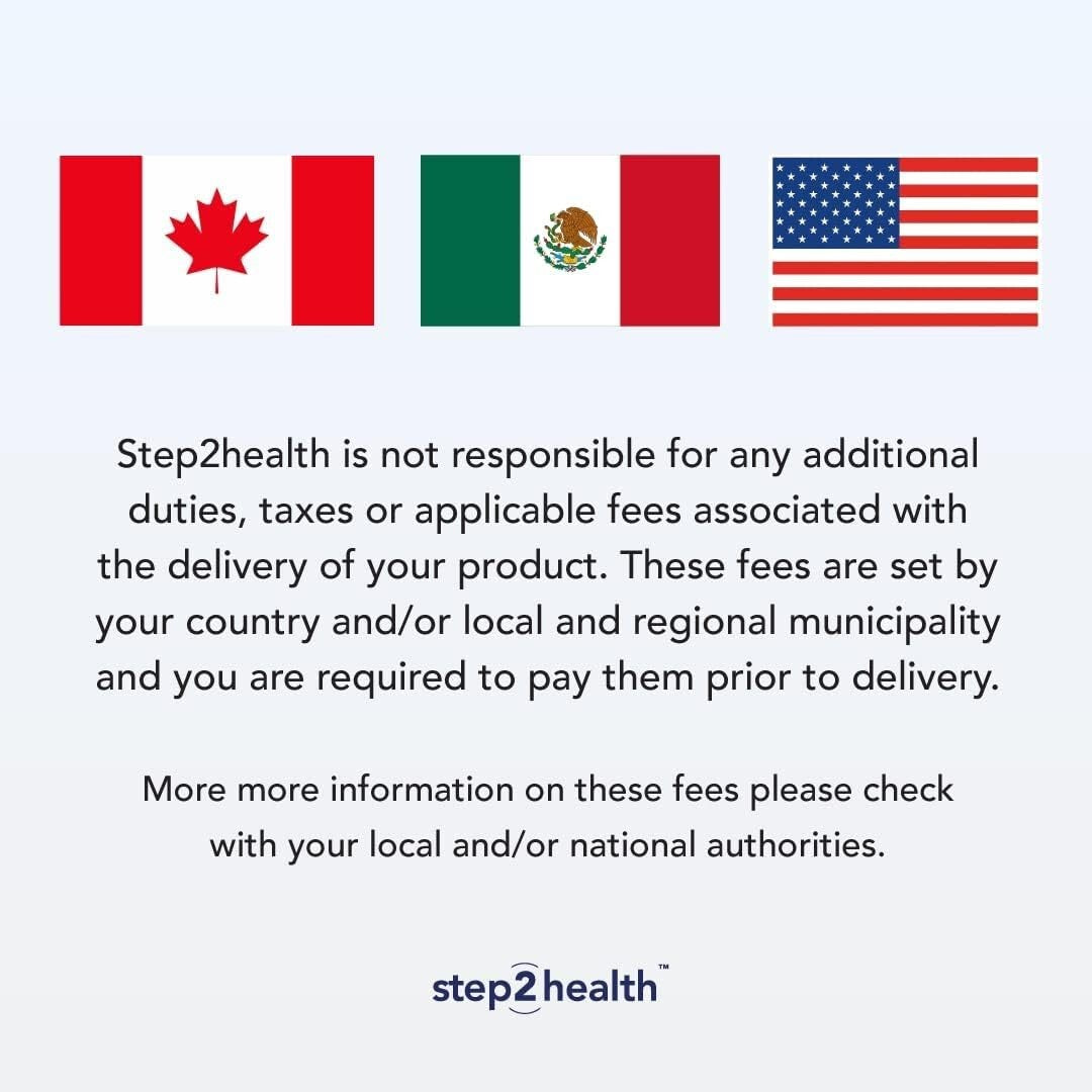 Stainless Steel Bed Step Stool & Rails with Motion LED Light for Fall Prevention