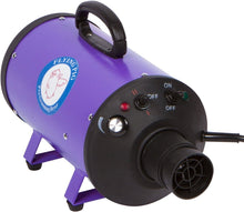 Load image into Gallery viewer, Efficient Flying One Pet Grooming Dryer - High Velocity, Adjustable Heat, Purple