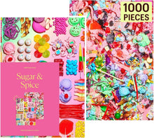 Load image into Gallery viewer, Sugar and Spice Double-Sided 1000-Piece Puzzle: A Vibrant Challenge for Adults