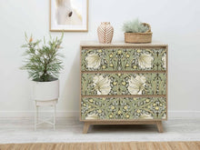 Load image into Gallery viewer, Eco-Friendly William Morris Sage Green Wallpaper - Removable &amp; Waterproof Design