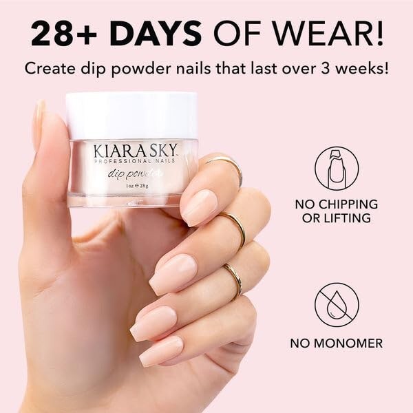 Long-Lasting Dip Manicure Nail Liquid Essentials Kit - 4 Steps for Perfect Nails