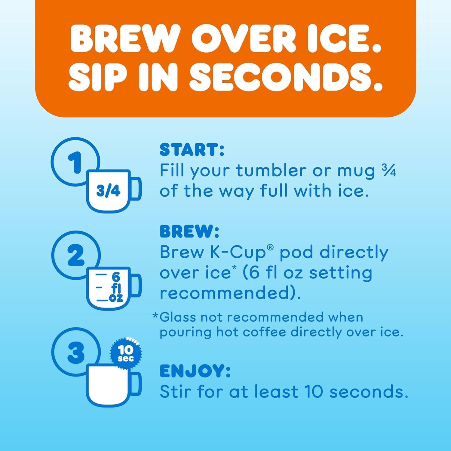 Bold Caramel Flavored Dunkin’ Iced Coffee K-Cup Pods - 60 Total Pods Inside