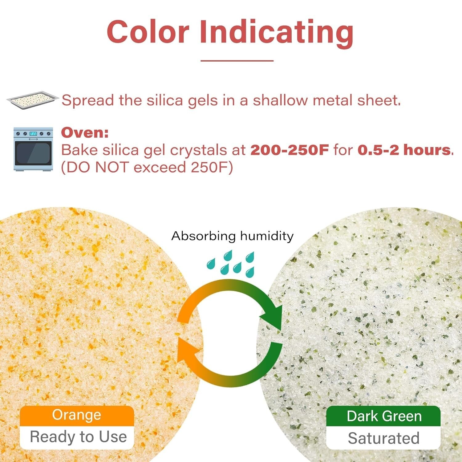 Effortless Flower Preservation with 10 LBS Color Indicating Silica Gel Crystals