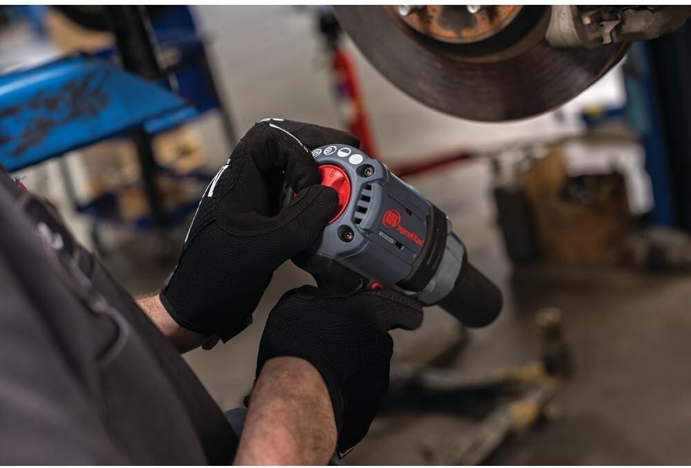 Compact 20V Impact Wrench - 1500 ft-lbs Torque, 2 Lithium Batteries & Charger