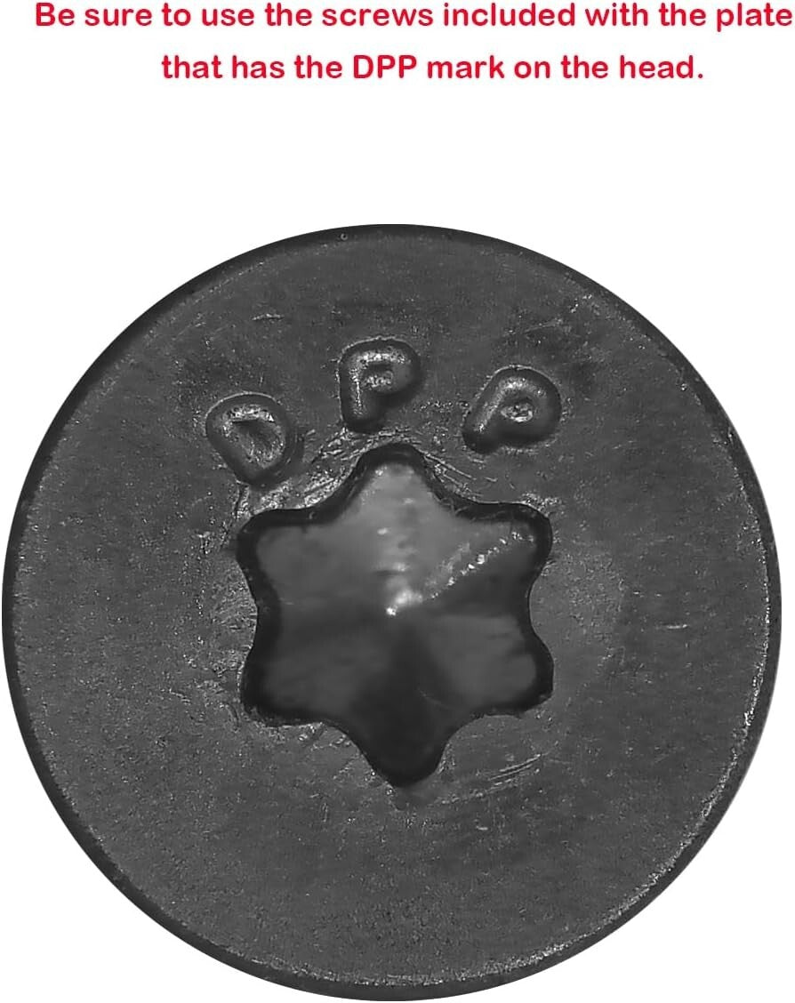 Glock 43X/48 MOS Titanium Adapter Plate for Holosun 407K - No Slide Modification