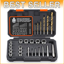 Load image into Gallery viewer, Premium 26-Piece Bolt &amp; Screw Extractor Set with Rugged Carrying Case