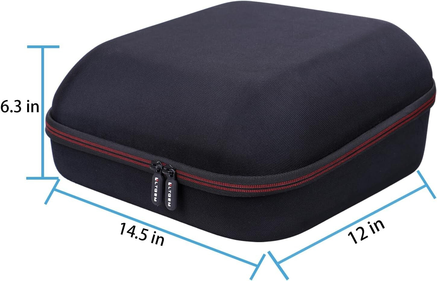 Lightweight Black & Gray Case for Cricut EasyPress 2/3 - Perfect Protection