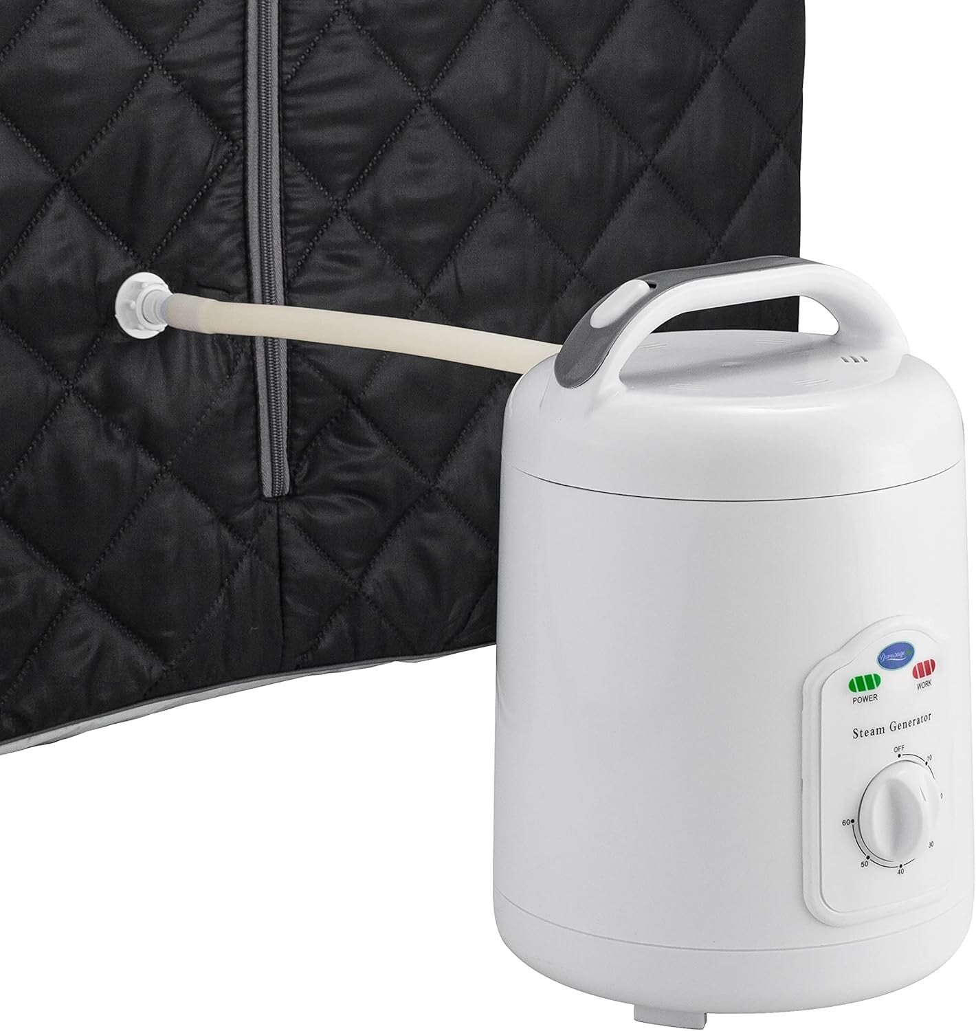 Detoxifying Portable Steam Sauna - Enhanced Comfort with Foldable Chair Included