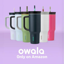 Load image into Gallery viewer, Light Purple 40 oz BPA-Free Insulated Tumbler with Straw – Perfect for On-The-Go