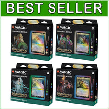 Load image into Gallery viewer, Magic: The Gathering - The Lord of the Rings Commander Deck Bundle (Pack of 4)