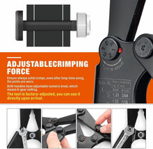Load image into Gallery viewer, Ergonomic iCrimp 15" Wire Rope Crimping Tool for Aluminum &amp; Copper Sleeves