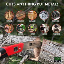 Load image into Gallery viewer, Wow Folding Pruning Saw 10 Inch - Ergonomic Tree Trimmer for Outdoor Adventures