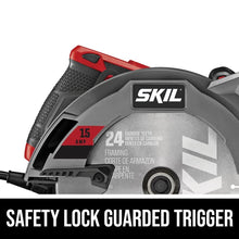Load image into Gallery viewer, Professional 15 Amp Circular Saw with Laser &amp; Dust Blower - 51 Degree Bevel
