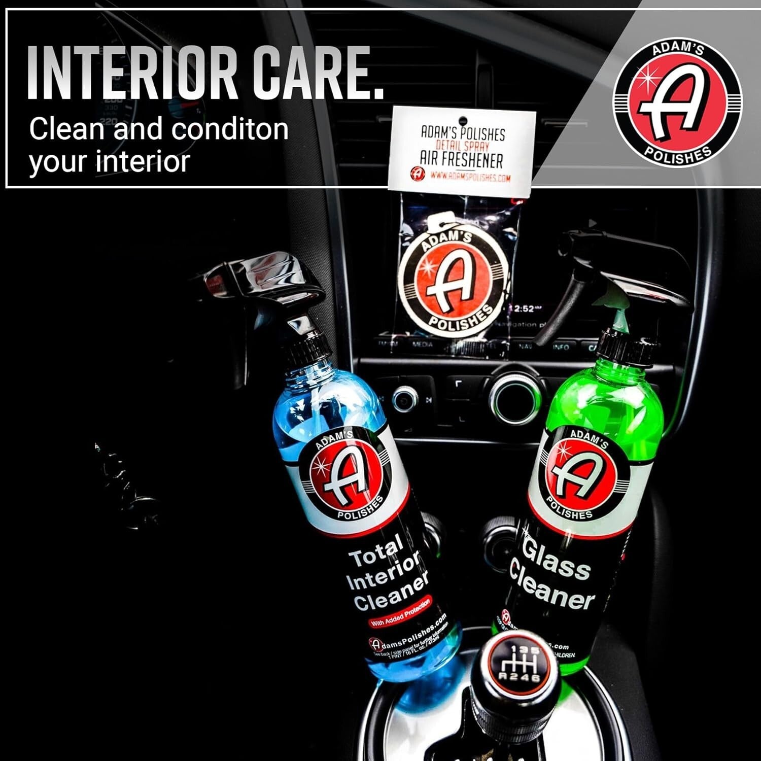 Adam's Premium Car Wash Kit - 6 Essential Detailing Products for Vehicle Shine