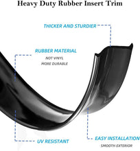 Load image into Gallery viewer, Universal Fit White RV Trim Molding - 100ft Weather-Resistant Insert with Caps
