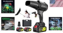 Load image into Gallery viewer, Effortless Patio Cleaning: Lightweight Cordless Leaf Blower with Safety Features
