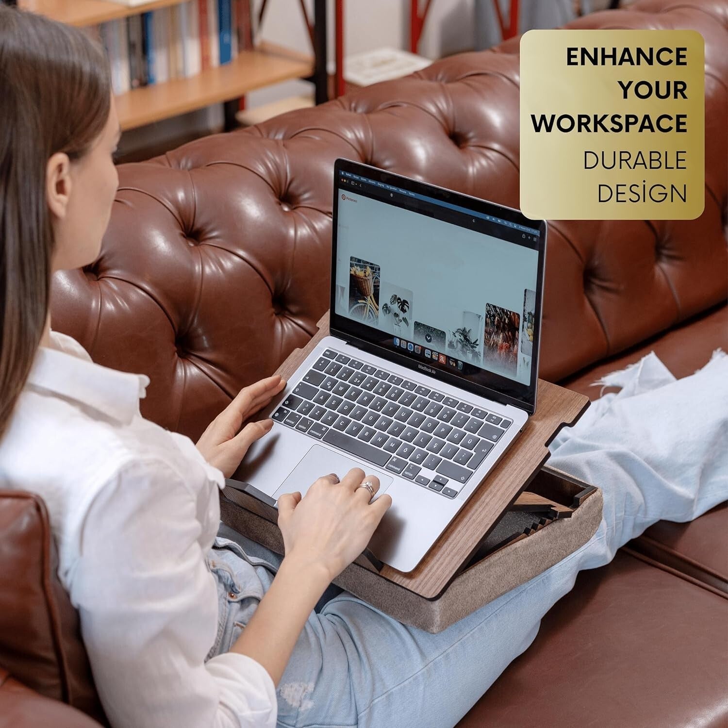 High-Quality Adjustable Book Stand with Storage - Ideal for Reading and Cooking