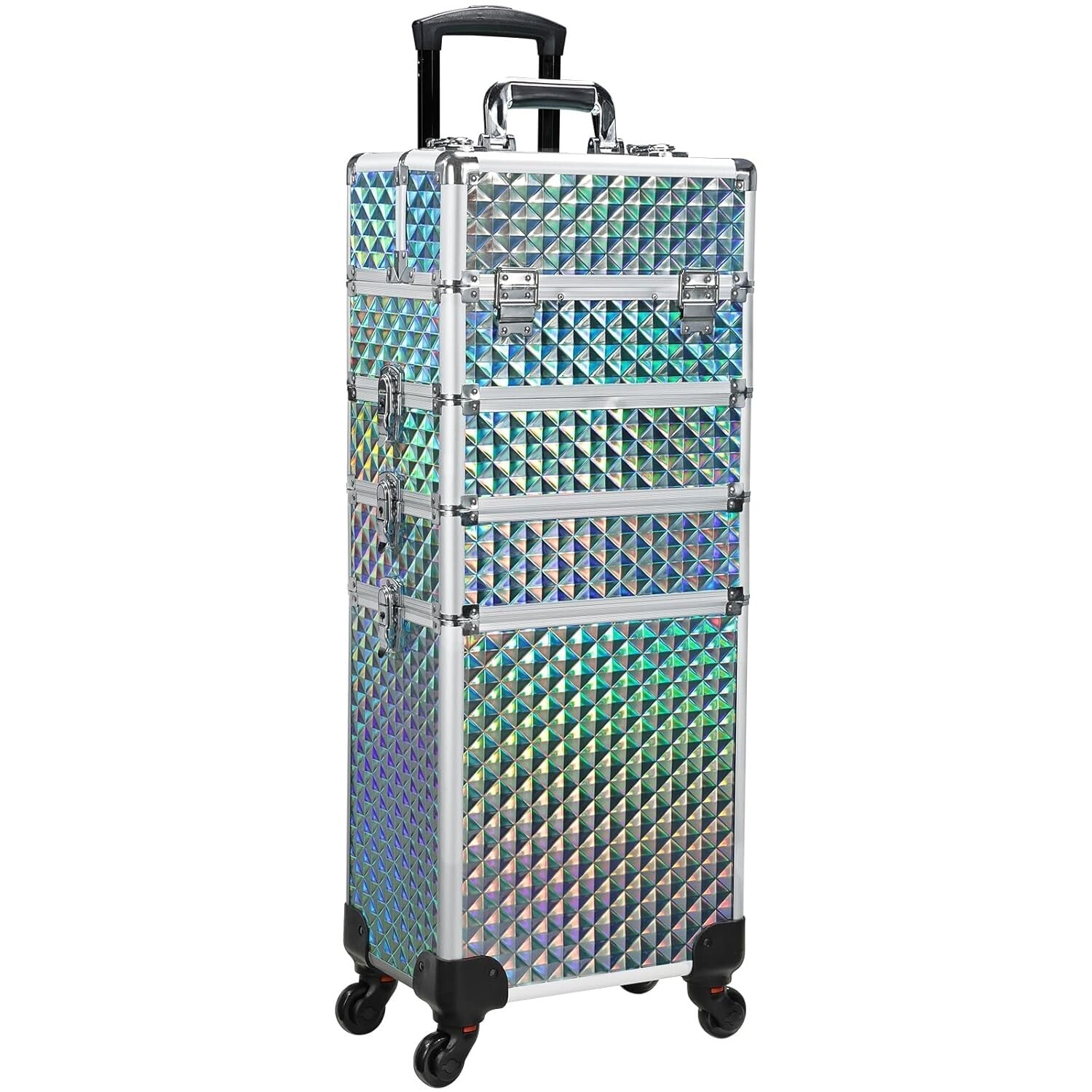 Cosmetology Trolley with 360-Degree Swivel Wheels - Perfect Makeup Organizer