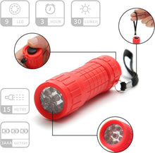 Load image into Gallery viewer, Bright &amp; Portable 30-Pack Flashlights - 5 Colors with Batteries for Fun &amp; Safety