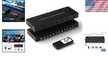 Load image into Gallery viewer, Multi-AV 6-Port RCA to HDMI Converter - Ideal for Gaming and Home Theater