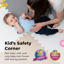 Load image into Gallery viewer, Customizable Interlocking Baby Play Mat - Non-Toxic Foam Tiles for 74x74 Playpen