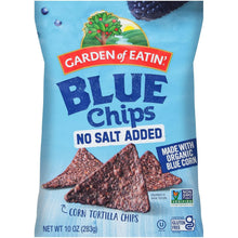 Load image into Gallery viewer, Classic Organic Blue Corn Tortilla Chips – 10oz, Perfect for Healthy Snacking