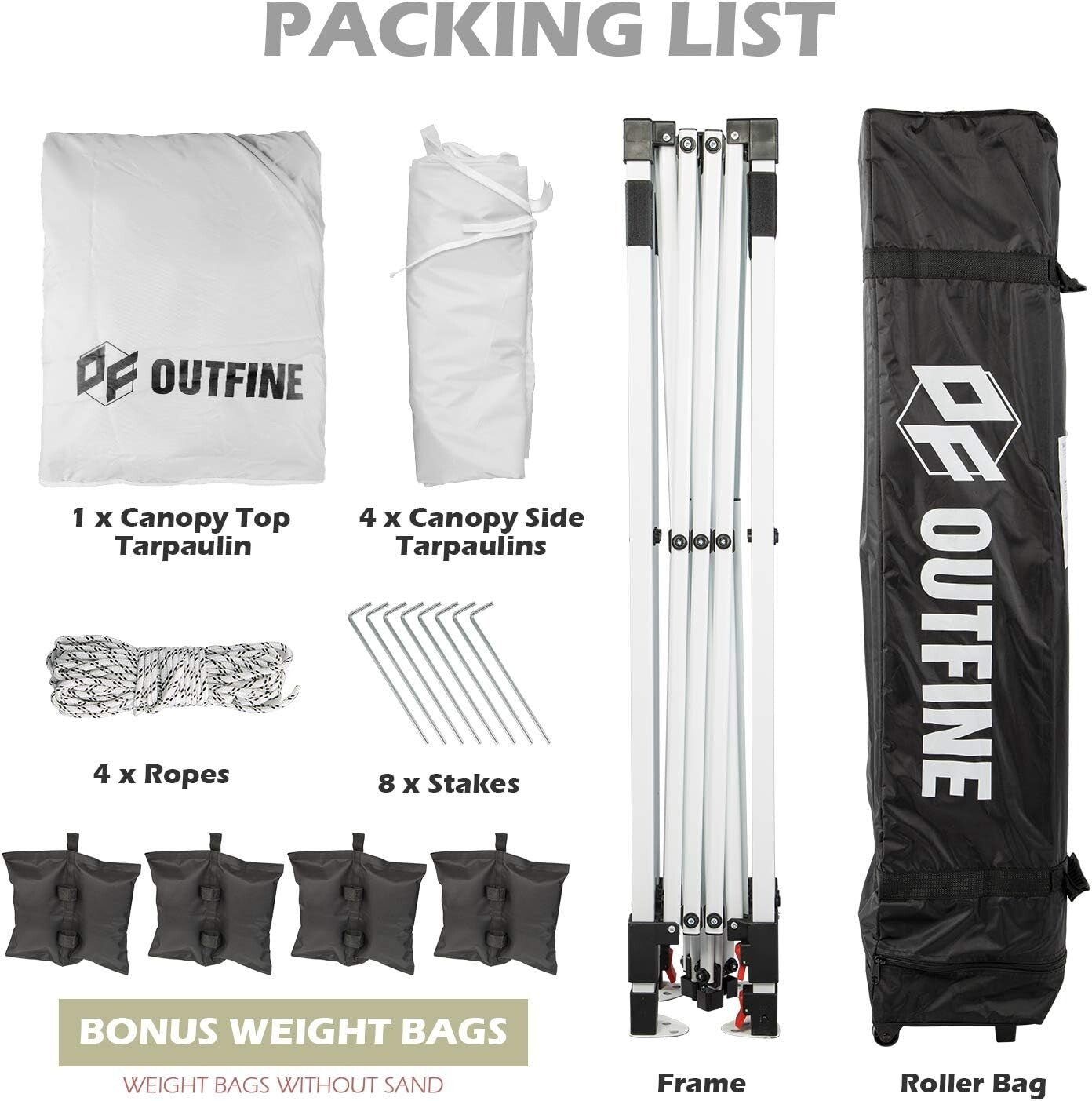 10'x10' Pop-Up Waterproof Canopy Tent with Removable Sidewalls - Outdoor Bliss