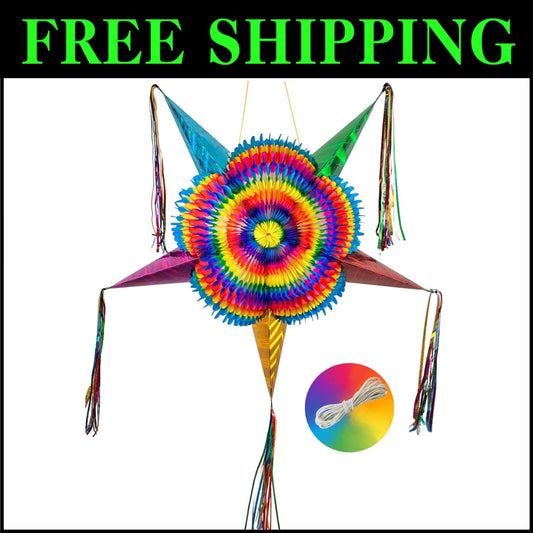 Eco-Friendly Mexican Star Piñata 32