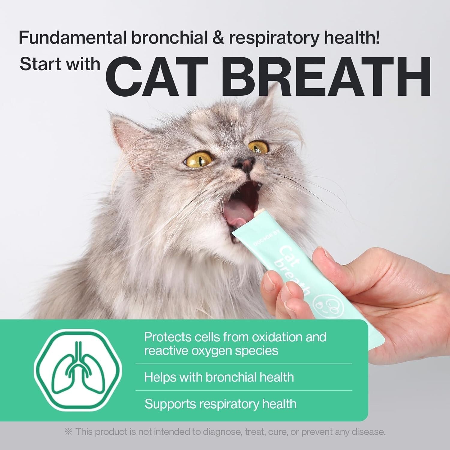 Asthma & Cough Relief for Cats - Delicious Chicken Gel for Respiratory Wellness