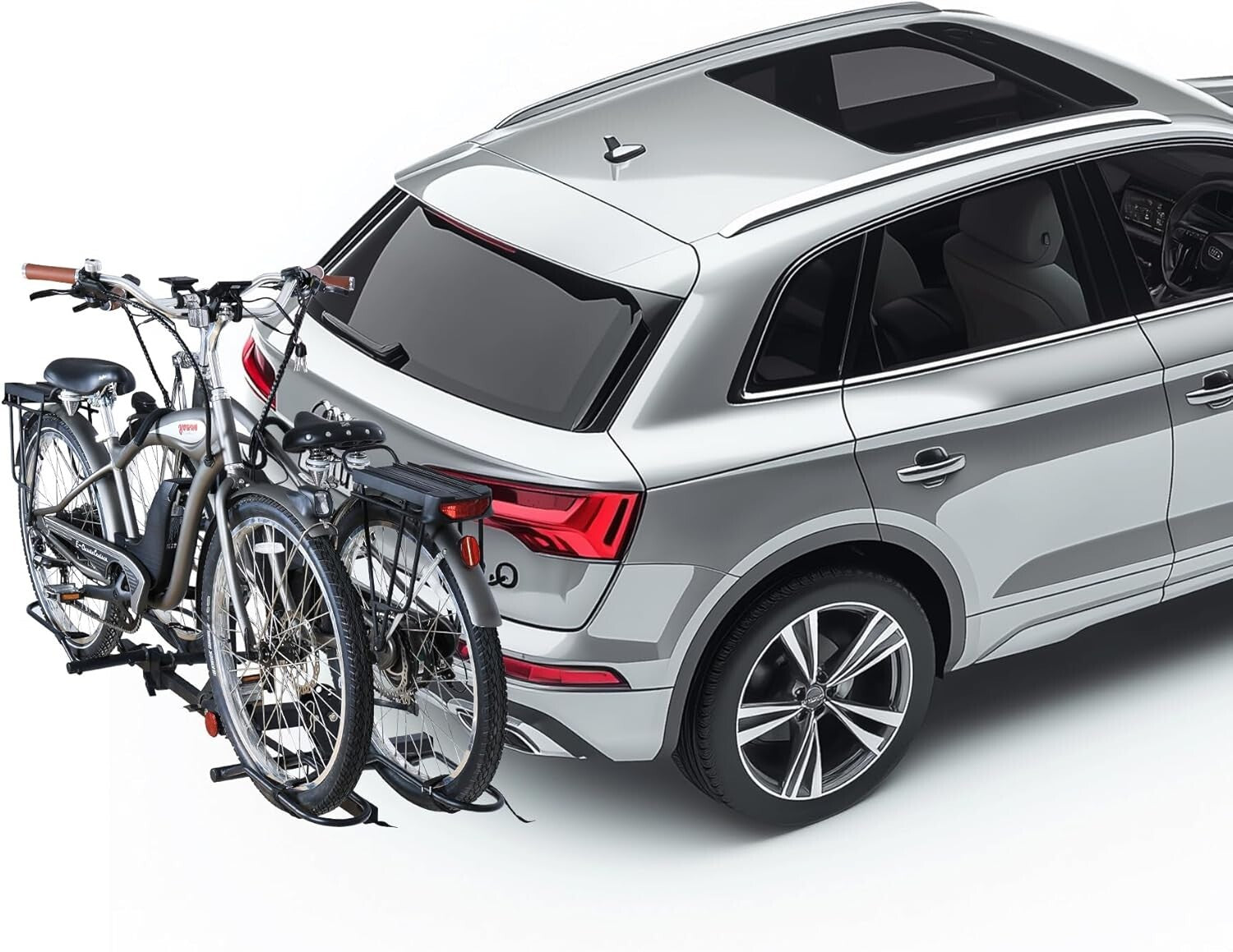 Premium 2-Bike Carrier for Trucks & SUVs - 200lb Capacity with Tilt Feature