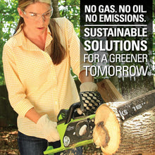 Load image into Gallery viewer, Efficient 40V 16-Inch Brushless Cordless Chainsaw with Battery &amp; Charger