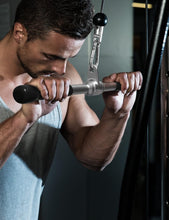 Load image into Gallery viewer, Premium Heavy-Duty Gym Attachments: V Bar, Rotating Handle, and Tricep Equipment