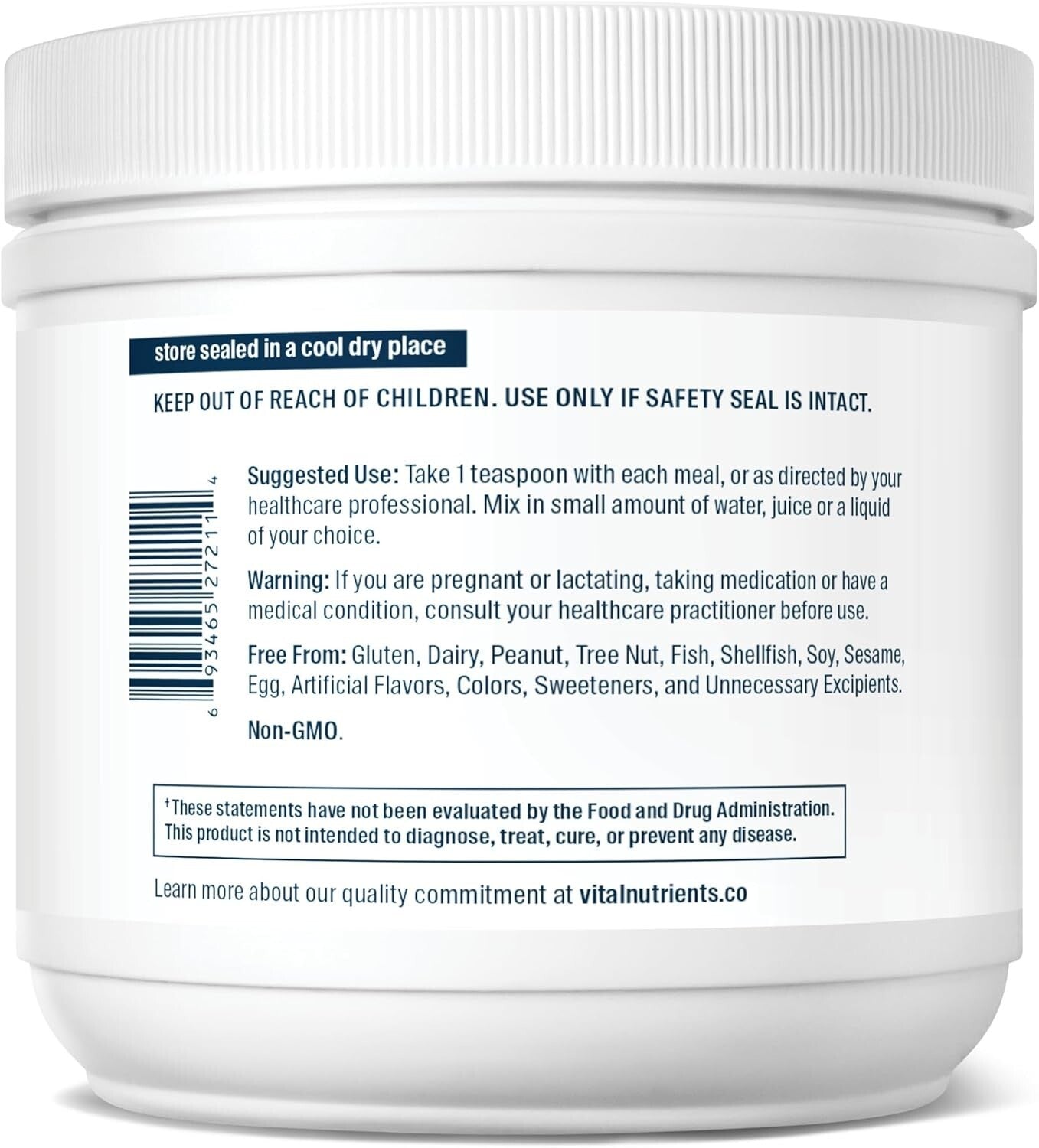 Digest Ease Natural Heartburn Relief Powder - 50 Servings of Gluten-Free Comfort