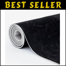 Load image into Gallery viewer, Foam-Backed Black Suede Headliner 98" L × 60" W - Ideal for DIY Projects