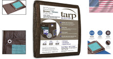 Load image into Gallery viewer, 18 x 24 Ft. Waterproof Reversible Poly Tarp - Lightweight All-Purpose Protection