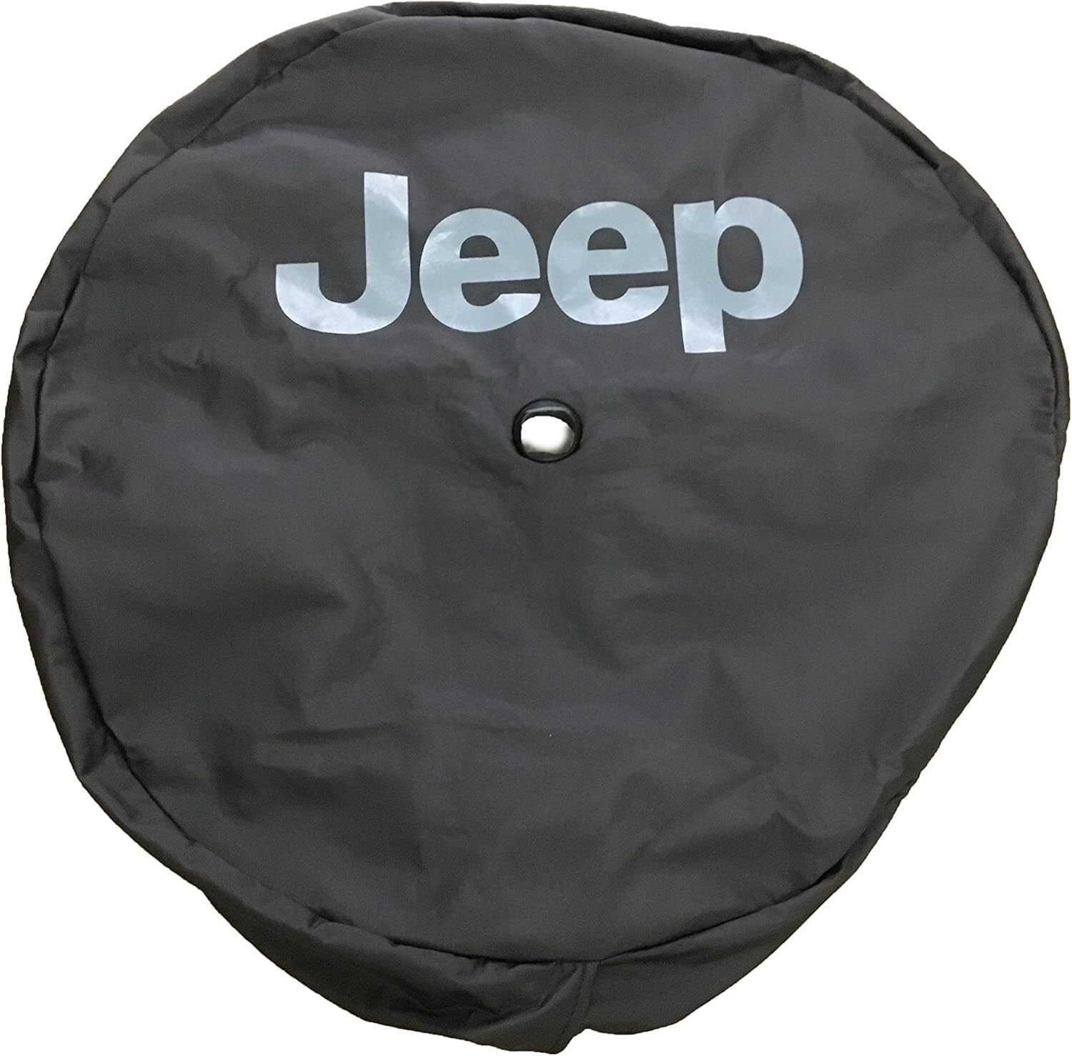 Durable 32" OEM Jeep Tire Cover in Black Vinyl - Perfect Fit for 245/75 R17