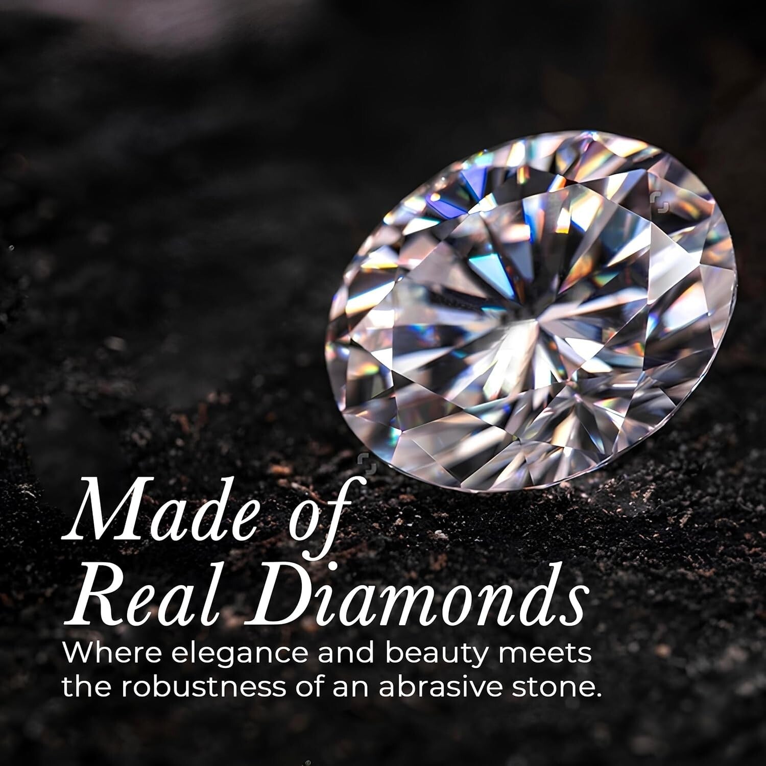 Durable Diamond Toenail & Fingernail File - Coarse Grit for Easy Grooming