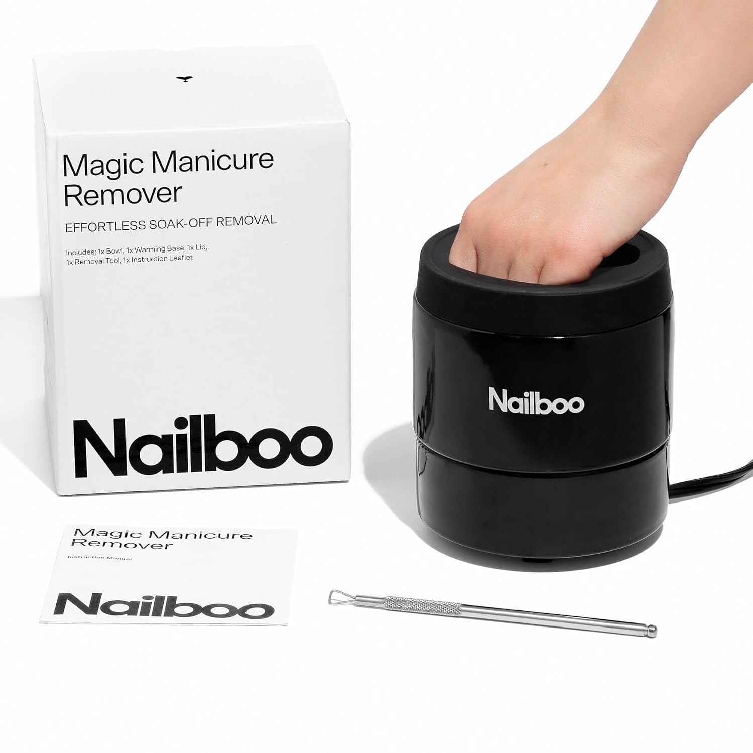 Magically Fast Nail Remover Bowl - Effortless Dip Powder and Gel Polish Removal