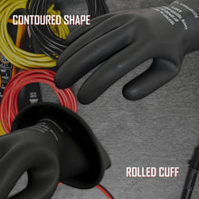 Load image into Gallery viewer, 11-Inch Insulating Voltage Gloves, Class 0 | Ideal for Lineman &amp; Electricians