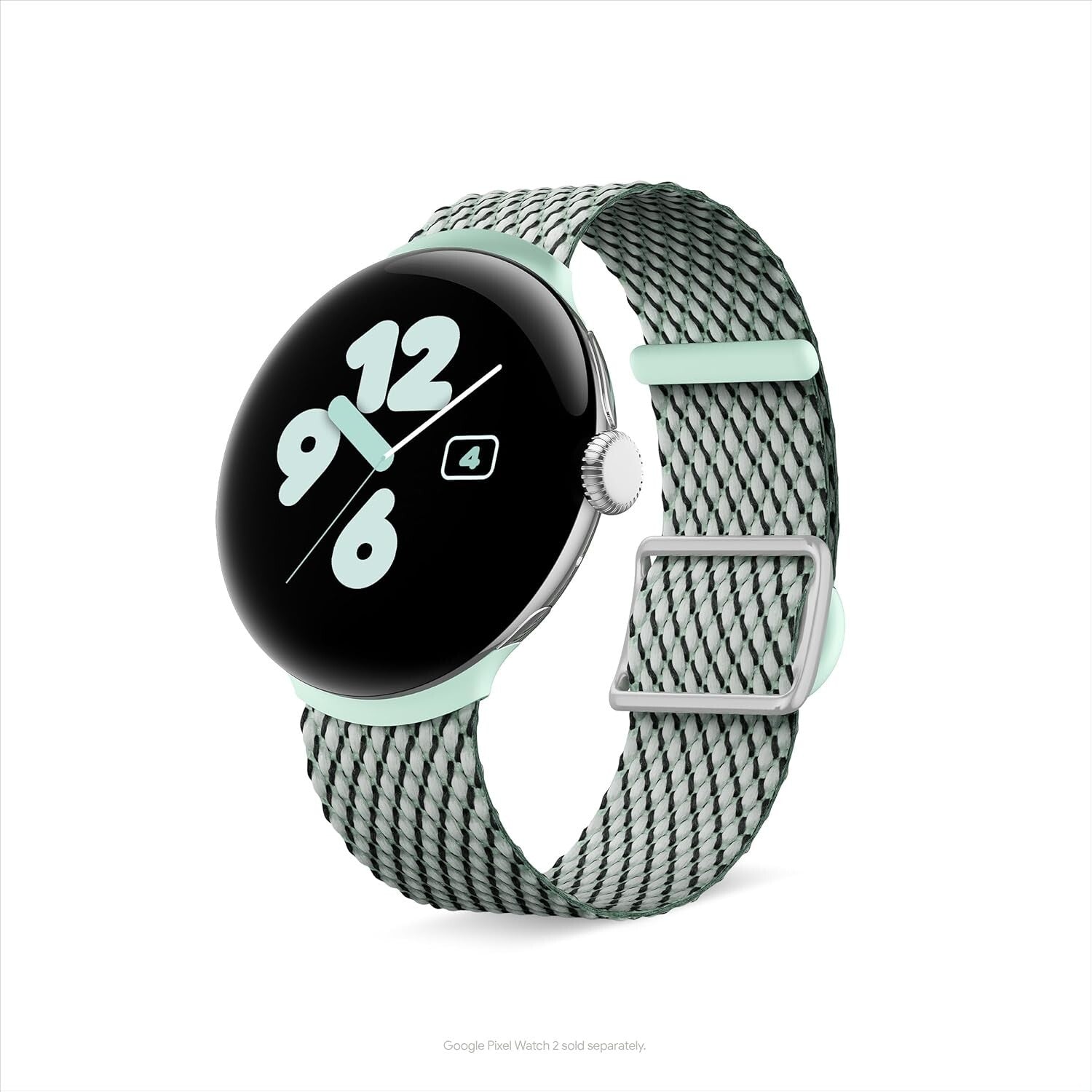 Breathable Sage Woven Band for Pixel Watch & Pixel Watch 2 - Adjustable Fit