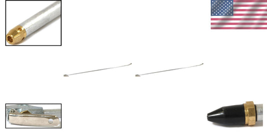 Efficient Lever-Type Air Blow Guns with 4-Foot Extension - Ideal for Air Lines