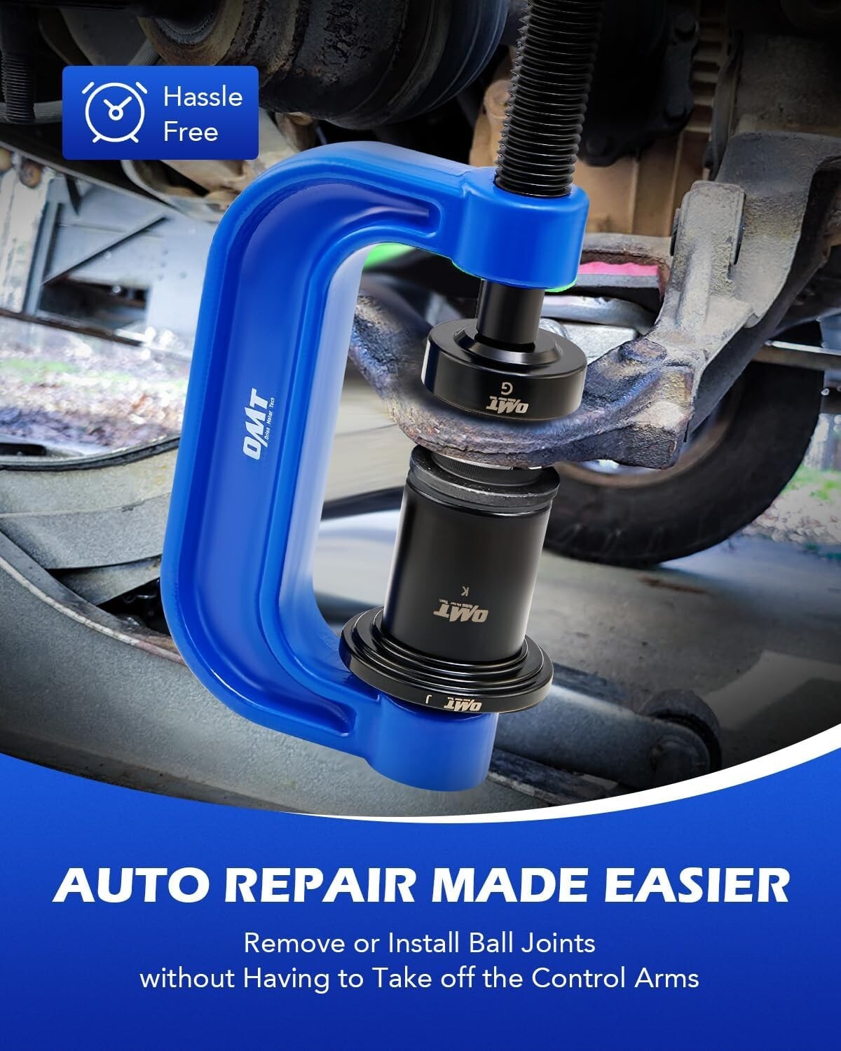 Professional 21PCS Ball Joint and Bushing Removal Tool Set for Diverse Vehicles